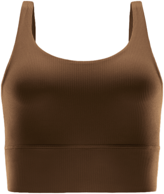 Nike Zenvy Rib Women's Light-Support Padded Longline Sports Bra