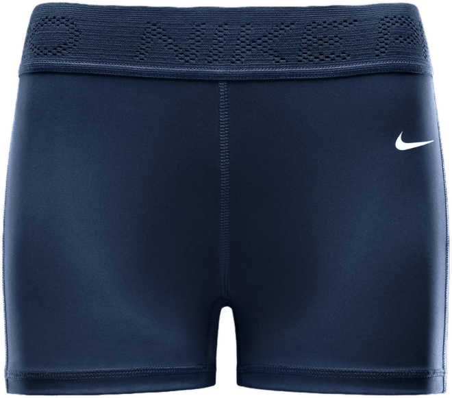 Nike Pro Women's Mid-Rise 3" Mesh-Paneled Shorts