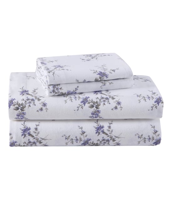 Cotton Flannel 4-Piece Sheet Set, King