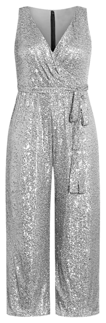 Plus Size Dazzling Wide leg Jumpsuit