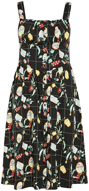 Plus Size Almay Midi Dress