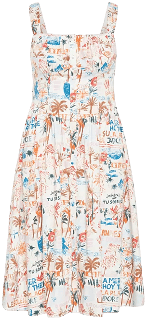 Plus Size Almay Midi Dress