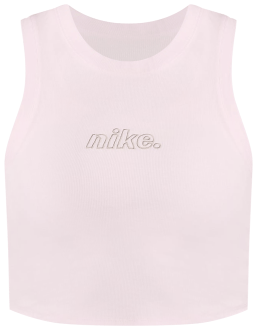ナイキ スポーツウェア チル ニット ウィメンズ クロップド ミニリブ タンクトップ