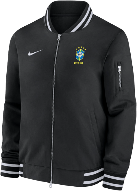 Brazil Men's Nike Soccer Bomber Jacket