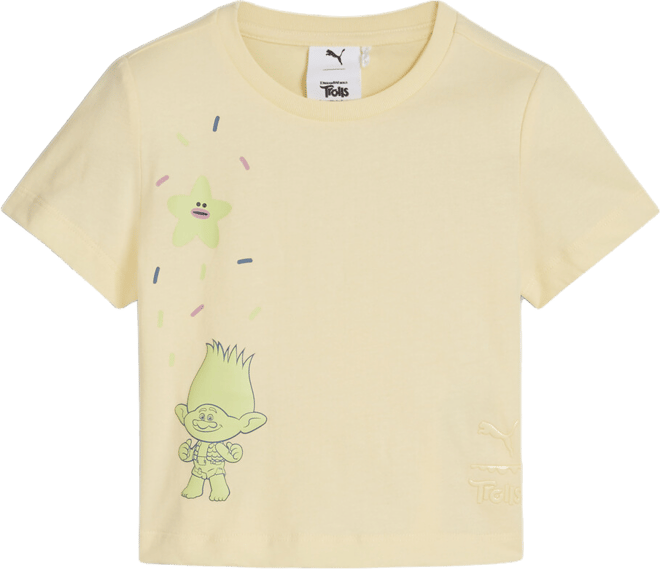PUMA x TROLLS Short Length Graphic T-Shirt, Kids