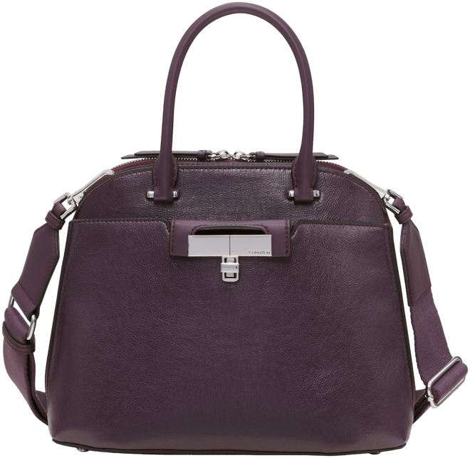 Becky Convertible Turnlock Dome Satchel