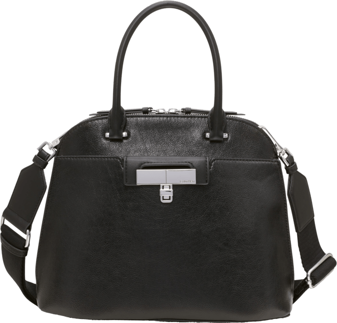 Becky Convertible Turnlock Dome Satchel