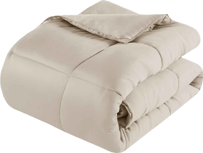 Winfield Cotton Percale Luxury Down Alternative Comforter, King/California King