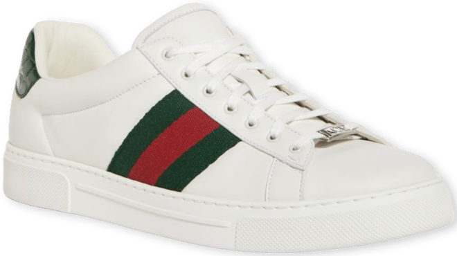 Gucci Men's Gucci Ace Leather Sneakers | Bloomingdale's