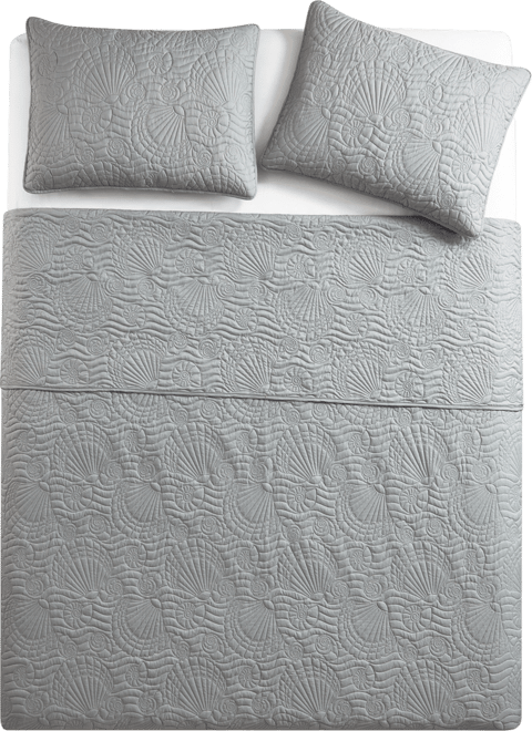 Ocean 3-Piece Quilt Set, Full/Queen