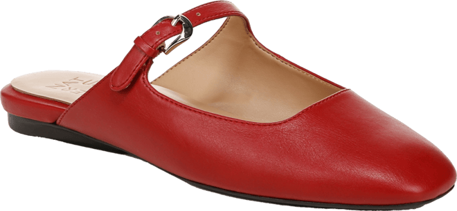 Women's Apple Square Toe Mary Jane Mules