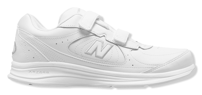 New Balance Men's 577 V1 Hook and Loop Walking Shoe, White/White, 7 W :  : Clothing, Shoes & Accessories