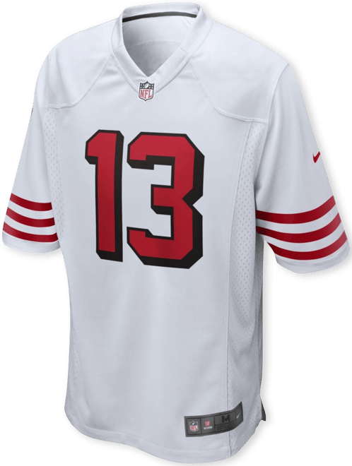 Nike Men's San Francisco 49ers Brock Purdy #13 2nd Alternate White