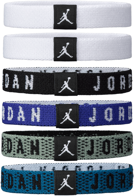 Jordan Hair Ties (6 Pack)