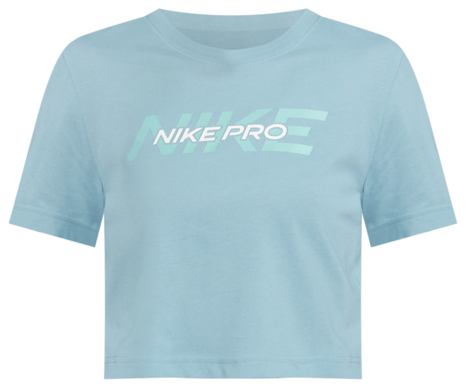 Nike Pro Women's Short-Sleeve Cropped T-Shirt