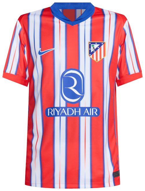 アトレティコ マドリード 2024/25 スタジアム ホーム メンズ ナイキ Dri-FIT サッカー レプリカ ユニフォーム