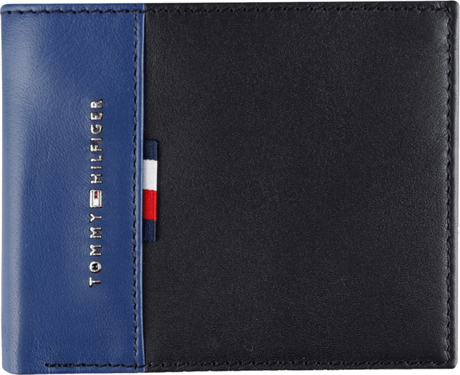 Men's Rfid Pop Color Leather Bifold Wallet