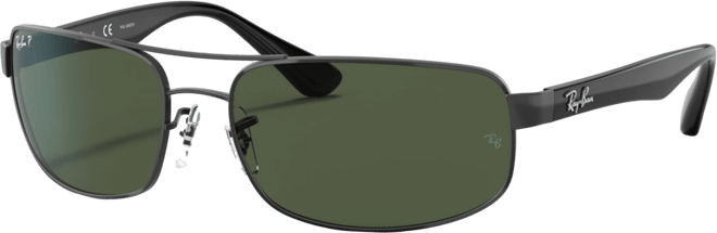Men's Polarized Sunglasses, RB3445 64