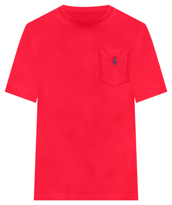 Men's Big & Tall Crew-Neck Pocket T-Shirt