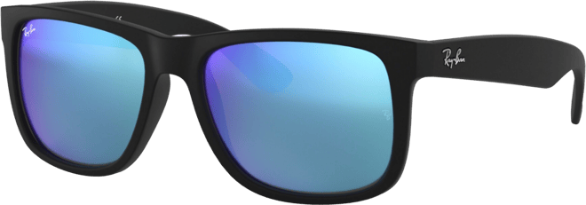 Unisex Low Bridge Fit Sunglasses, RB4165F Justin Color Mix