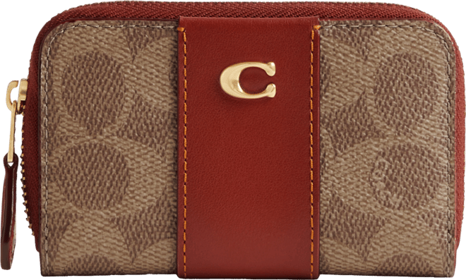 ◆Coach◆ Essential Small Zip Card Case CAO33 B4RHO Coach Essential Small Zip Around Card Case – ShopCGX