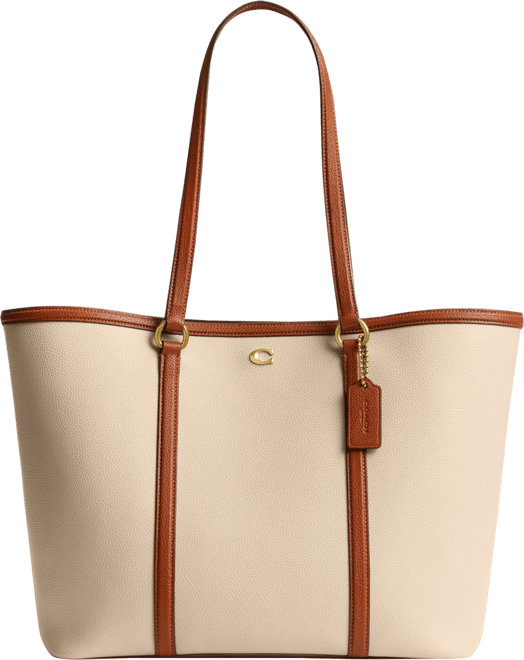 2024 Coach brown leather tote