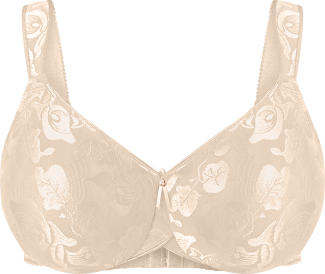 Women's Awareness Full Figure Seamless Underwire Bra 85567, Up To I Cup