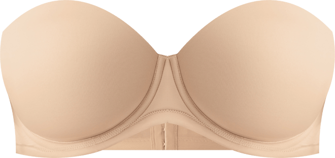Red Carpet Full Figure Underwire Strapless Bra 854119, Up To I Cup