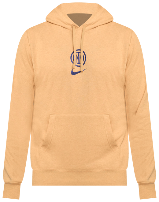 Inter Club – Home Felpa pullover da calcio in French Terry con cappuccio Nike – Uomo
