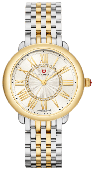 Michele women's serein hot sale diamond watch