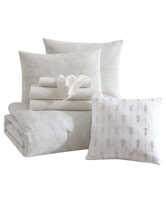 Art Of Palms 8 Piece Comforter Set, King