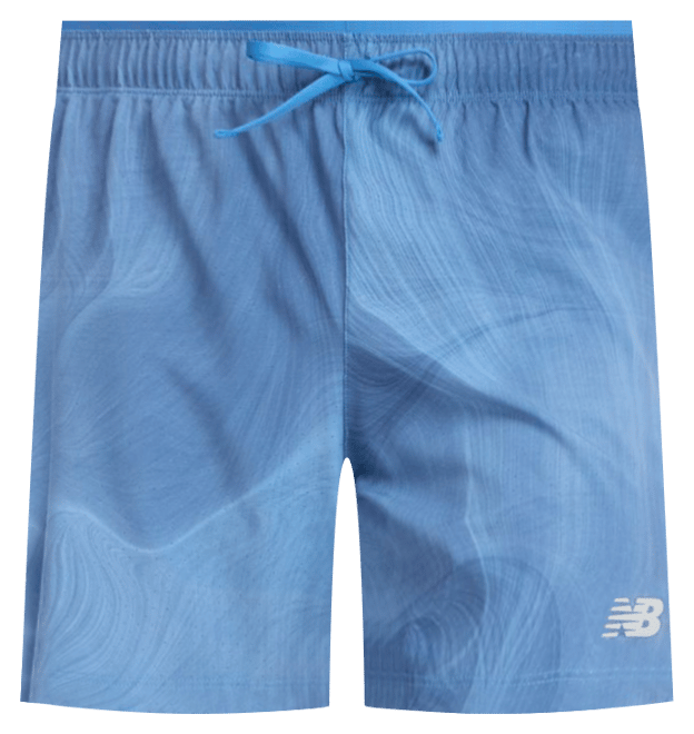 New Balance Män RC Printed Short 5"