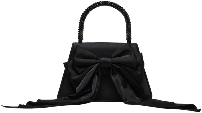 COSETTE BAG BLACK SATIN