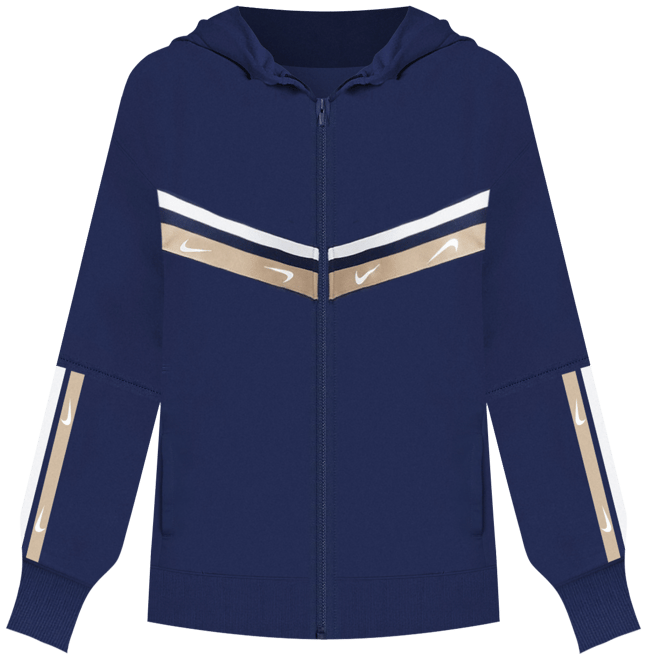 Nike Sportswear Club Sudadera con gorro de cierre completo de tejido Knit para niños talla grande