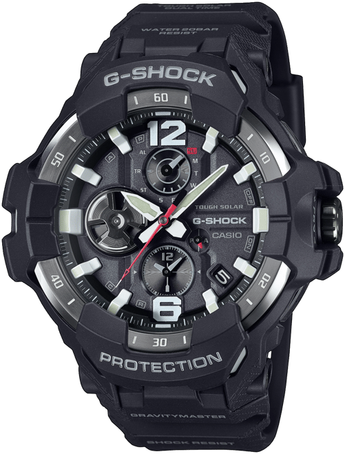 Men's Analog Back Resin Watch, 54.7mm GRB300-1A