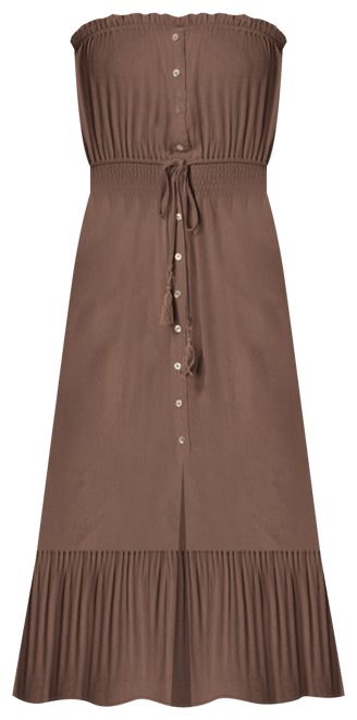 Women's Strapless Maxi Dress