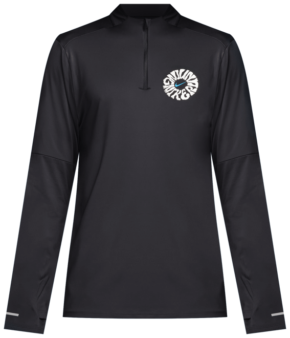 Nike Element Run Energy Playera de correr Dri-FIT con cierre de 1/4 para hombre