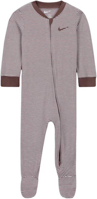 Nike Baby (0-9M) Striped Footed Coverall