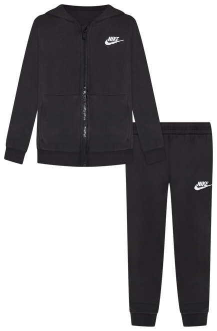 Nike Full-Zip Club Set Little Kids 2-Piece Hoodie Set