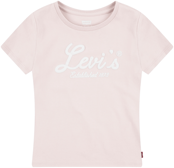 Big Girls Script Logo Graphic T-Shirt