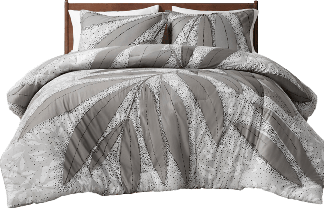Adrian Botanical 3-Pc. Comforter Set, Full/Queen