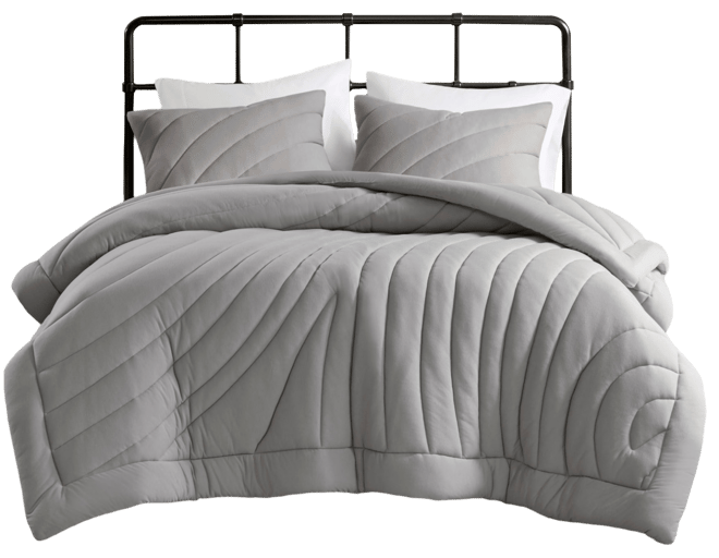 Juniper Puffy 3-Pc. Comforter Set, King/California King