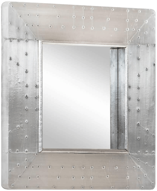 vidaXL Aviator Mirror 19.7"x19.7" Metal