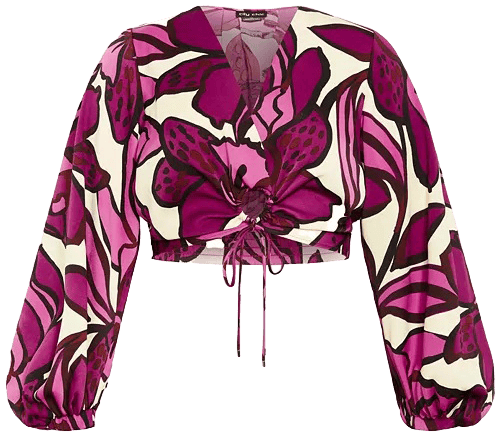 Women's Fiesta Print Top