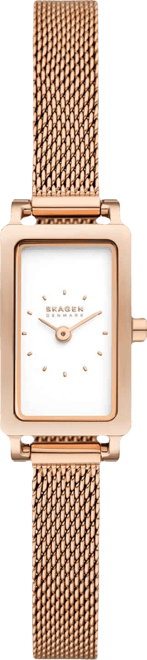 Women's Hagen Micro Two Hand Rose Gold-Tone Stainless Steel 30mm