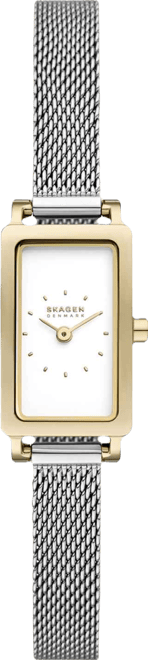 Women's Hagen Micro Two Hand Silver-Tone Stainless Steel 30mm