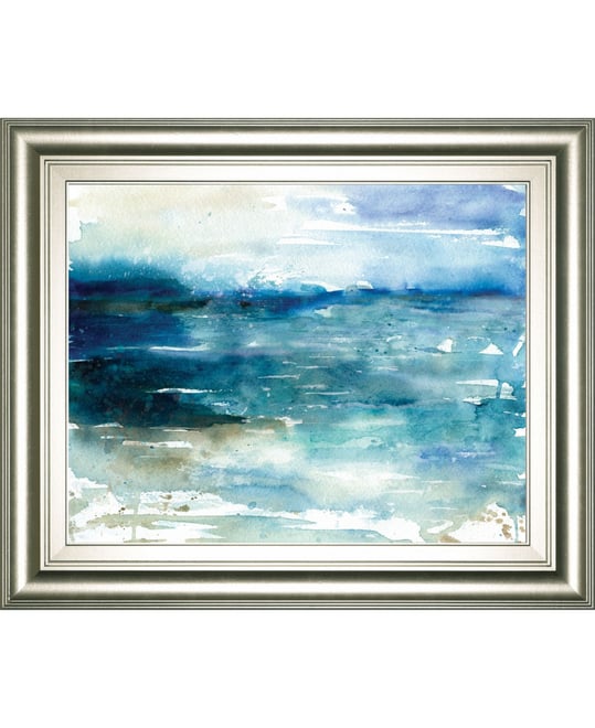 Ocean Break I by Carol Robinson Framed Print Wall Art, 22" x 26"