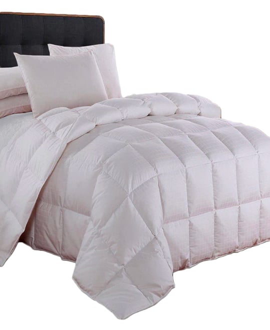 Egyptian Cotton Lightweight Down Comforter – Dobby Sateen, King/California King