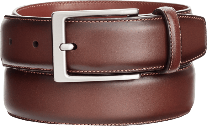 Men's Leather Dress Belt