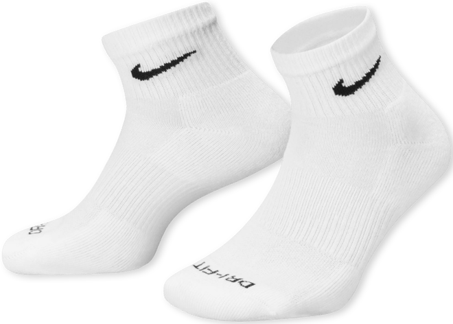 Unisex  Dri-fit Cushion Quarter Socks 3-Pack